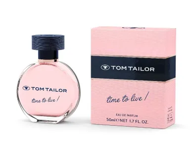 Tom Tailor, Time to live!, woda perfumowana dla kobiet, 50 ml