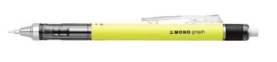 Tombow, Mono Graph, Neon Colors, ołówek automatyczny, 0,7 mm, żółty