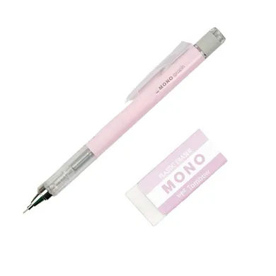 Tombow, Mono Graph, ołówek automatyczny z gumką, pastelowy, 0,5 mm