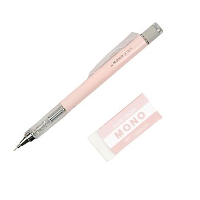 Tombow, Mono Graph, ołówek automatyczny z gumką, pastelowy, 0,5 mm