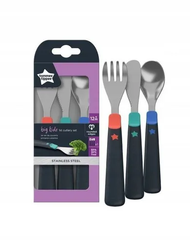 Tommee Tippee, Big Kid, sztućce metalowe