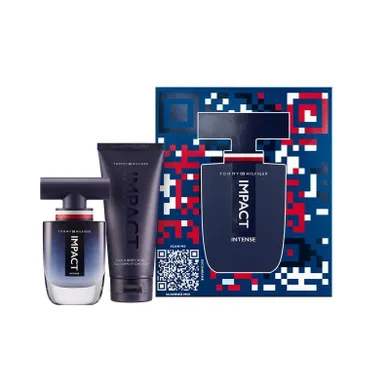 Tommy Hilfiger, Impact Intense, zestaw, woda perfumowana, spray, 50 ml + żel pod prysznic, 100 ml