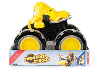 Tomy, Monster Treads, Bumblebee, pojazd, żółty