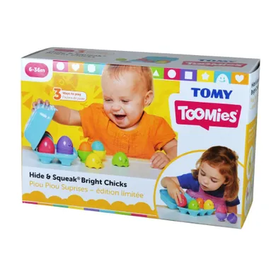 Tomy Tomies, piszczące jajeczka, zabawka interaktywna, 6szt.