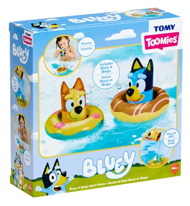 Tomy, Tommies, Bluey, pływające zwierzaki, zabawki do kąpieli