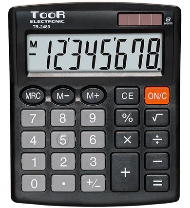 Toor, kalkulator biurowy 8-pozycyjny