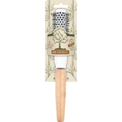 Top choice, szczotka do modelowania włosów, eco bamboo, 25 mm, 1 szt.