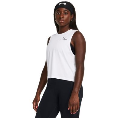 Top damski, biały, Under Armour
