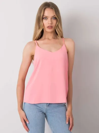 Top damski, różowy, Modalinda Fashion