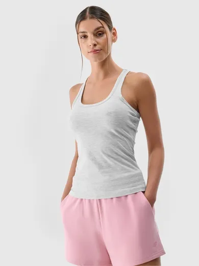 Top damski, szary, 4F