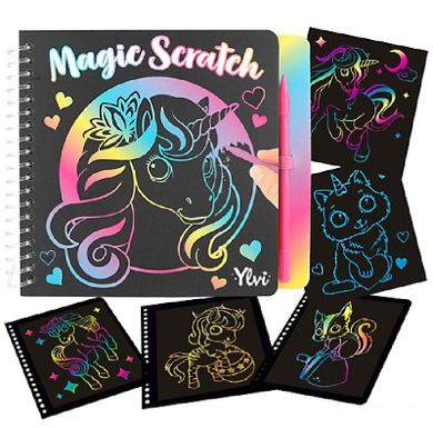 Top Model, Jednorożec Ylvi, Mini Magic Scratch, zdrapywanka z rysikiem