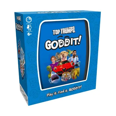Top Trumps Goddit! Original, łamigłówki, gra familijna