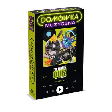 Top Trumps, Quiz, Domówka, Muzyczna, gra towarzyska