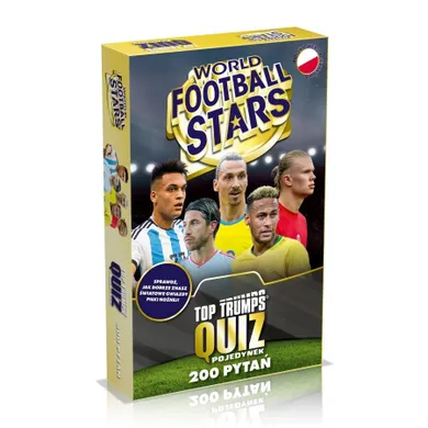 Top Trumps, Quiz, World Football Stars, 200 Pytań, gra towarzyska