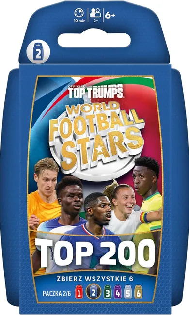 Top Trumps, World Football Stars, gra karciana
