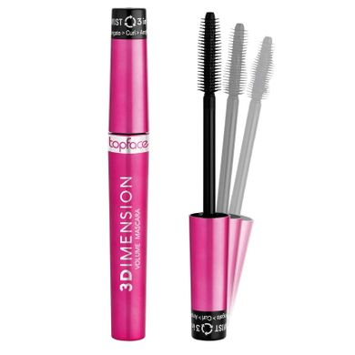 Topface, 3Dimension Volume Mascara, tusz do rzęs, Black, 8 ml