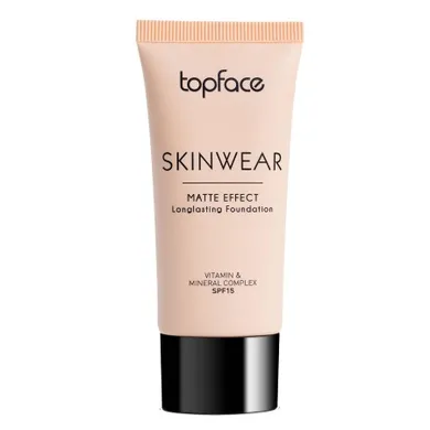 Topface, Skinwear, Matte Effect Foundation, matujący podkład do twarzy, 002, 30 ml