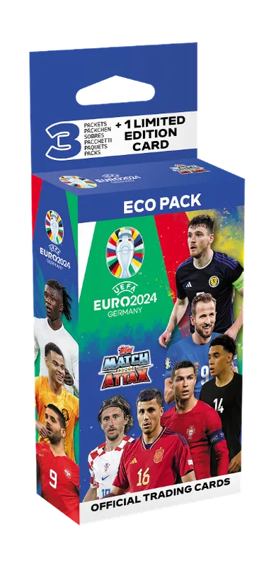 Topps, Euro 2024, Eco Pack, gra karciana