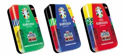 Topps, UEFA Champions League, Match Attax 2023/24, karty kolekcjonerskie, mini puszka, 1 szt.
