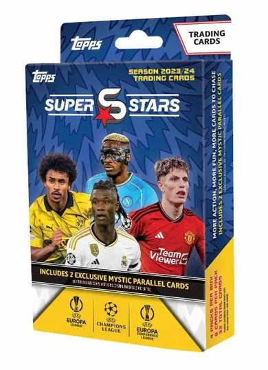 Topps, UEFA Superstars, karty kolekcjonerskie
