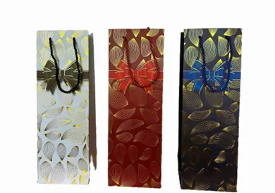 Torba prezentowa, butelka, 1 szt.