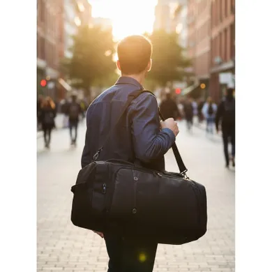 Torba sportowa, czarna, Peterson