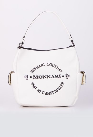 Torebka, biała, Monnari BAG0380-KM00