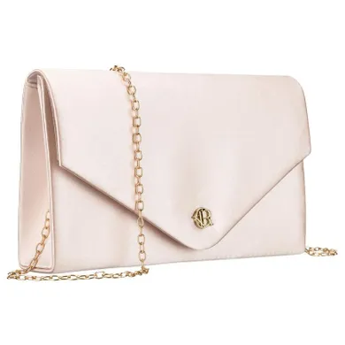 Torebka kopertówka, beżowa, Rovicky