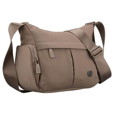 Torebka listonoszka, beżowa, Peterson