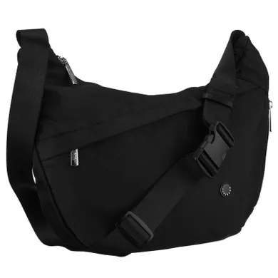 Torebka listonoszka, czarna, Peterson