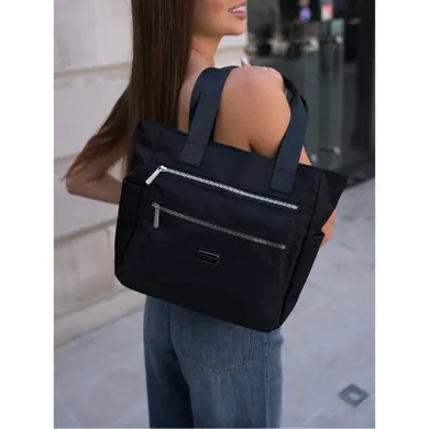 Torebka shopper, czarna, Peterson