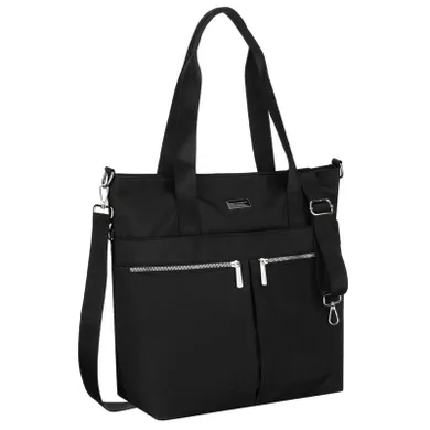 Torebka shopper, czarna, Peterson