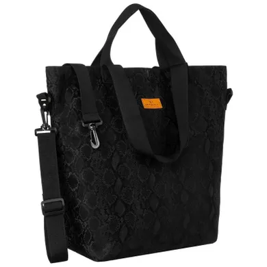 Torebka shopper, czarna, Rovicky