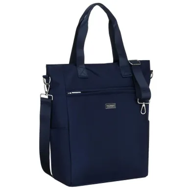 Torebka shopper, granatowa, Peterson