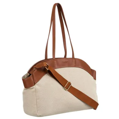 Torebka shopper, mix, skórzana, Peterson