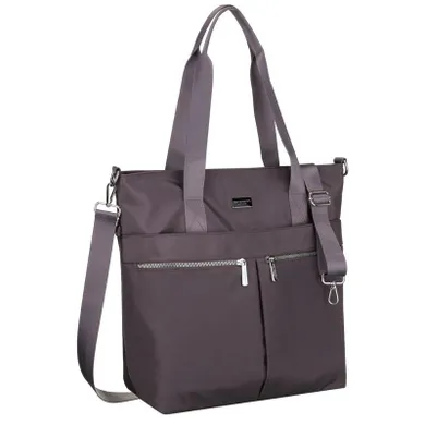 Torebka shopper, szara, Peterson