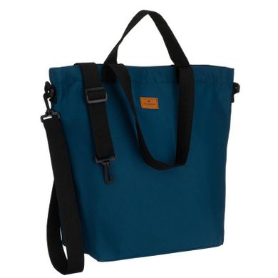 Torebka shopper, turkusowa, Peterson