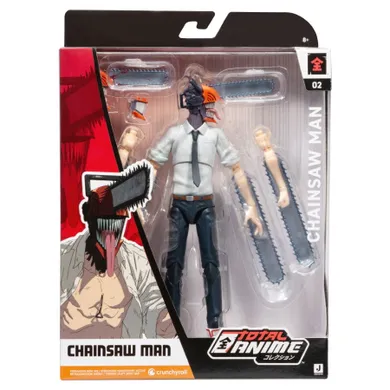 Total Anime, My Hero Academia, Chainsaw Man, ruchoma figurka, 16,5 cm
