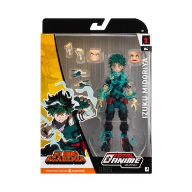 Total Anime, My Hero Academia, Izuku Midoriya, ruchoma figurka, 16,5 cm