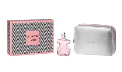 Tous, LoveMe, zestaw: woda perfumowana, spray, 90 ml + kosmetyczka