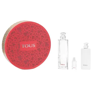 Tous, Woman, zestaw: woda toaletowa, spray, 90 ml + woda toaletowa, 4.5 ml + balsam do ciała, 100 ml