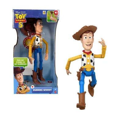 Toy Story 5, Biegnący Chudy, figurka interaktywna, 30 cm, wersja angielska