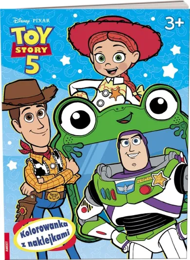 Toy Story 5. Kolorowanka z naklejkami