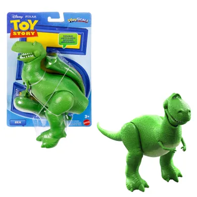 Toy Story 5, PlayScale, Rex, figurka, skala 18 cm