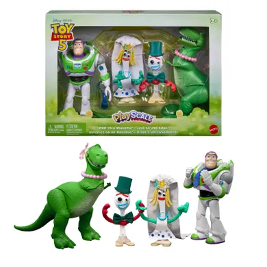 Toy Story 5, PlayScale, zestaw 4 figurek