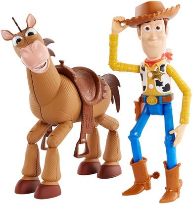 Toy Story, Chudy i Mustang, zestaw figurek, 20 cm