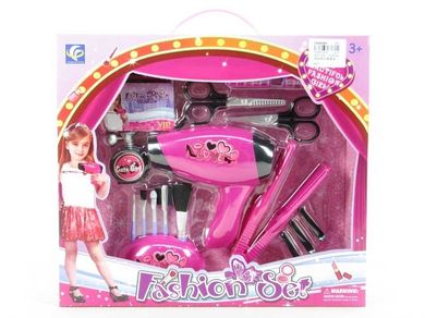 Toys 4 All, zestaw fryzjerski z suszarką na baterie