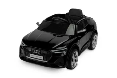 Toyz, samochód, Audi E-tron Sportback, pojazd na akumulator, czarny