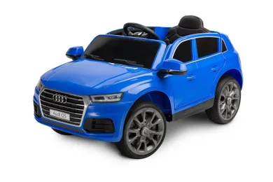 Toyz, samochód, Audi Q5, pojazd na akumulator, blue