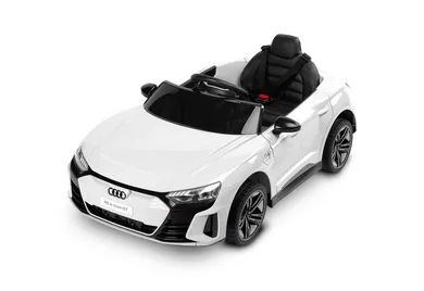 Toyz, samochód, Audi RS eTron GT, pojazd na akumulator, white